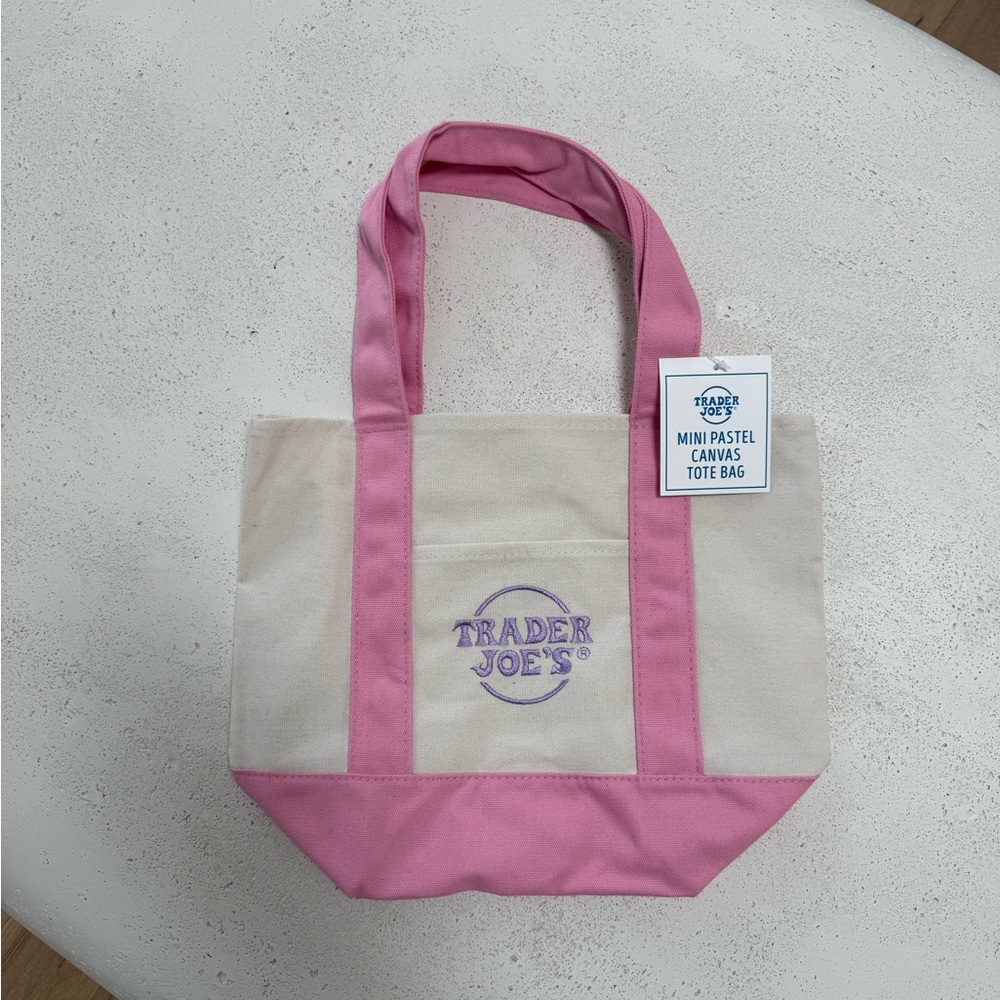 Trader Joe’s spring mini tote bag